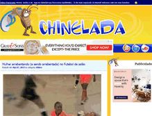 Tablet Screenshot of chinelada.com